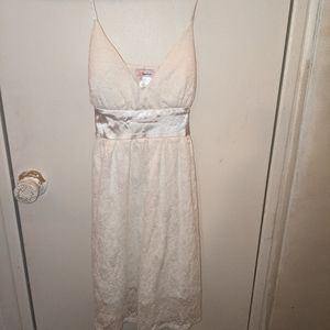 Lipstick spaghetti strap dress